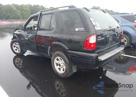 2003 Isuzu Rodeo S 3.2L V6 z USA, uszkodzony, nr VIN 4S2CK58WX34301017